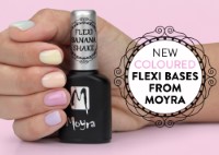 Moyra UV Gel Polish - neue Farben der Flexi-Basiskollektion 